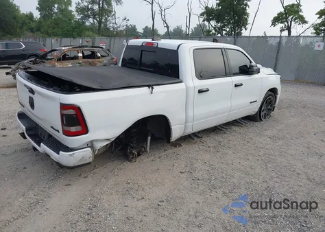 2023 Ram 1500 Laramie 4X4 5'7 Box from USA, damaged, VIN 1C6SRFJTXPN582106